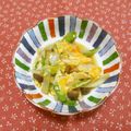 pitachan1's cooksnap of when they made 絹さやの卵とじ.