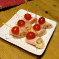 なのはな☆1972's cooksnap of when they made 子どもが喜ぶクルクルハムチーズピック.