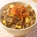 cocone222's cooksnap of when they made ★とろ～り卵の牛肉甘辛丼★.
