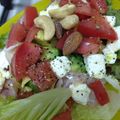 tm63's cooksnap of when they made 生ハム、クリームチーズ、アボカドのサラダ.
