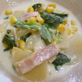 もこもこTomo's cooksnap of when they made ポテトのミルク煮.