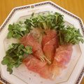 UMAe's cooksnap of when they made 緑の花束。生ハムと緑のクルクルロール.