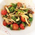 かおるねぇ's cooksnap of when they made しめじとピーマントマトのガーリック炒め.