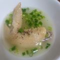 Qw_'s cooksnap of when they made 鶏肉だけの絶品スープ♪.