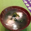 甘い水's cooksnap of when they made 簡単！エビ団子スープ.