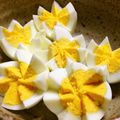 主夫あきら's cooksnap of when they made cocoaさんのためのゆで卵飾り切り♡.