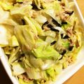 lvlaitamu's cooksnap of when they made 洗い物0！春キャベツとツナの塩昆布あえ.
