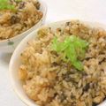 papikun's cooksnap of when they made ❤　海苔胡麻味噌醤油　炊き込みごはん　❤.