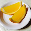imofrog's cooksnap of when they made オレンジそのもの！？寒天ゼリー.