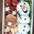 鹵♡♡'s cooksnap of when they made オラフ弁当＊アナと雪の女王.