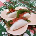 赤い電話's cooksnap of when they made お弁当に☆かまぼこの梅しそはさみ.