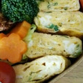みっくママ's cooksnap of when they made 甘くない　玉子焼き　ネギと桜エビ味.