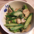 カバゴン's cooksnap of when they made うど＆豚小間のオイスターマヨ炒め♪.