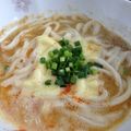 natyural's cooksnap of when they made 冷凍うどんで簡単☆白☆担々うどん.