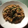 にわぁーん's cooksnap of when they made ♪豆腐とニラのひき肉甘辛炒め♪.