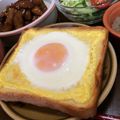 ＲＫまま's cooksnap of when they made 卵がとろ～りな超簡単朝食パン.