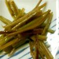 NIUD's cooksnap of when they made うどの皮のキンピラ.
