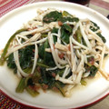 miyuki0317's cooksnap of when they made ほうれん草とエノキの梅和え.
