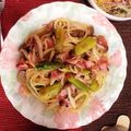 yone_emi's cooksnap of when they made 簡単アスパラきのこパスタ15分でOK♪.