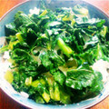 みい833's cooksnap of when they made 簡単☆大根の葉炒め.