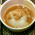 ほわいとりぼん's cooksnap of when they made 新玉ねぎ丸ごと！桜海老と白だし煮.