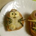 なっとり♪'s cooksnap of when they made キャラ弁 ゲゲゲの鬼太郎･ねずみ男.