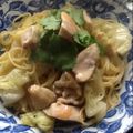 すがまっち's cooksnap of when they made キャベツとツナのバジルパスタ 話題入感謝.