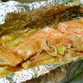 みつー♪'s cooksnap of when they made 鮭のホイル焼き★ちゃんちゃん焼き風.