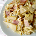 mmameco's cooksnap of when they made 筍炒めの卵とじ♬.