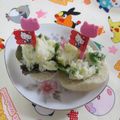 miyuki12's cooksnap of when they made 残りポテトサラダ　翌朝に。。.