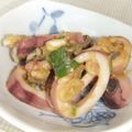 きらり流れ星's cooksnap of when they made 葱とイカのぬた.