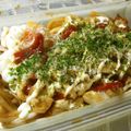 marilin36's cooksnap of when they made ルクエで焼きうどん.