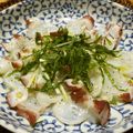 meg115's cooksnap of when they made 手軽にタコマリネ♡.