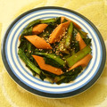 えれぼん's cooksnap of when they made 一人８０円！ウインナーと小松菜の炒め.