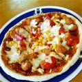 whitecolor's cooksnap of when they made 簡単☆石釜風ピザの焼き方（事例付き）.