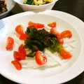 SP♪'s cooksnap of when they made 大根とワカメの和風サラダ.