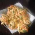 みちばん♡'s cooksnap of when they made 新玉ねぎとスナップエンドウのかき揚げ.