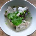 Jock's cooksnap of when they made 鱈のあら汁.