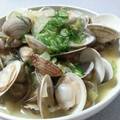 時短料理勉強中's cooksnap of when they made 簡単！アサリの酒蒸しバターにんにく風味.