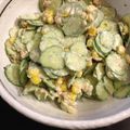 yoshi02's cooksnap of when they made ツナときゅうりのサラダ 混ぜるだけ簡単よ.