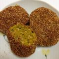 トコ1007's cooksnap of when they made 揚げない簡単カボチャコロッケ.