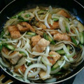 Kai233's cooksnap of when they made 鯖と新玉ねぎの甘酢炒め。.