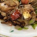 riegorou's cooksnap of when they made チキンとフェタチーズのバルサミコサラダ☆.