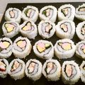 さくらちょことまと's cooksnap of when they made カリフォルニアロール風のり巻き☆運動会に.