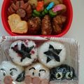 あっしゅ315's cooksnap of when they made アンパンマン＆サブキャラ　ぷちおにぎり.