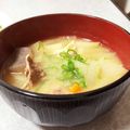 おはなちゃん☆'s cooksnap of when they made 簡単豚汁.
