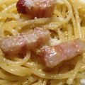 sakutakuhitoshu's cooksnap of when they made 簡単プロの技！本格ローマ風カルボナーラ.