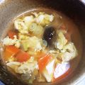 luise's cooksnap of when they made ■簡単朝昼■サンラータン味の卵スープ減量.