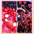 あ-こ's cooksnap of when they made いちごシロップ.