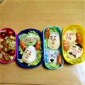 kemememusi's cooksnap of when they made トイストーリー☆キャラ弁.